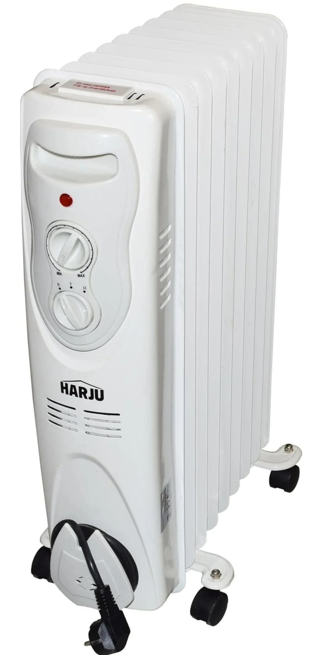 Sähköpatteri Harju, 1200/2000W, 64x45.5cm, öljytäytteinen