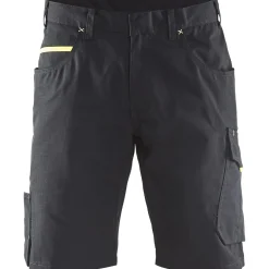 Shortsit Blåkläder 1499 musta/keltainen