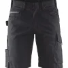 Shortsit Blåkläder 1499 musta/tummanharmaa