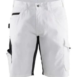Shortsit Blåkläder 1094 Stretch valkoinen/tummanharmaa
