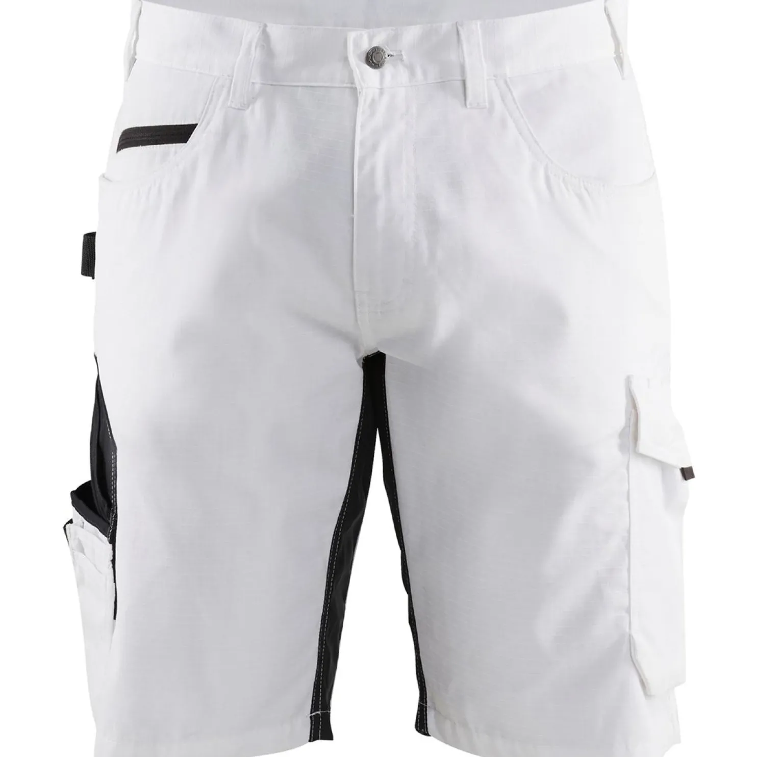 Shortsit Blåkläder 1094 Stretch valkoinen/tummanharmaa