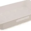Säilytysastia kananmunille Linento Eggies, 31.5x17.8x4.5cm, valkoinen