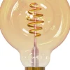 Sisustuslamppu Airam SmartHome GLOBE 95, 4.9W, E27, 350lm, 1800-3000K, amber