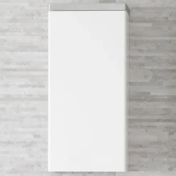 Sivukaappi Ido Glow 300x645x185mm push open valkoinen