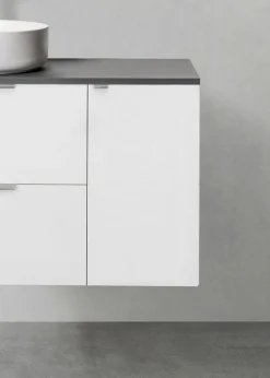 Sivumoduuli Hafa Shape 300 push open kiiltävä valkoinen