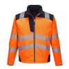 Softshell-huomiotakki Portwest T402 PW3 oranssi/sininen