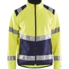 Softshell-takki Blåkläder 4877 Highvis huomiokeltainen/sininen