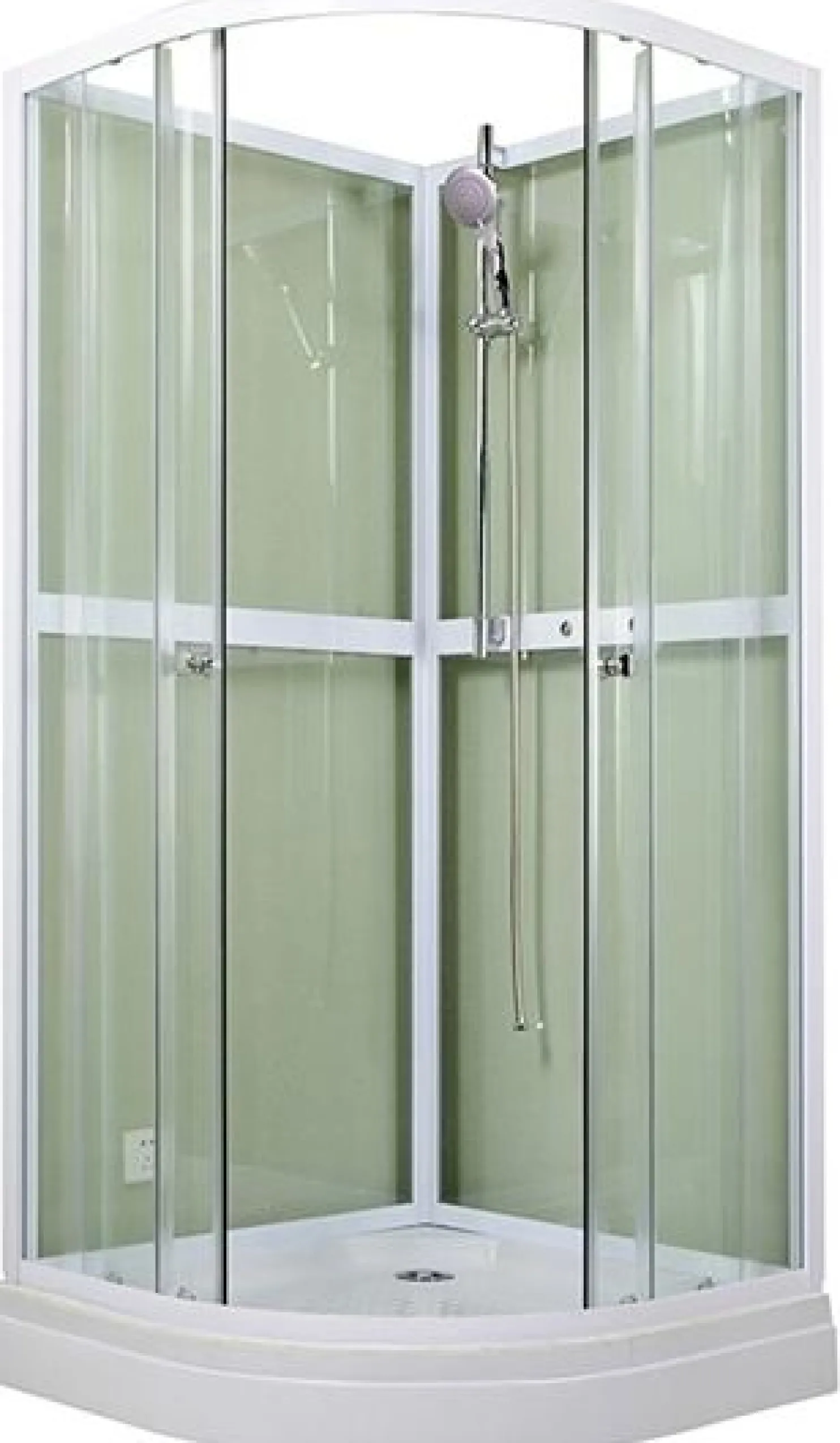 Suihkukaappi Sunwind Aurora Round 80 x 80 x 195 cm