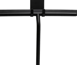 Suihkulasta telineellä Beslag Design Base, musta