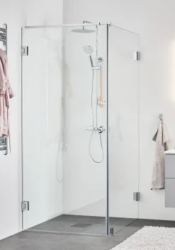 Suihkunurkka Hafa Infinity Combi, kirkas lasi, eri vaihtoehtoja