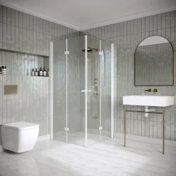Suihkunurkka Hietakari Classic 150 taittuvat ovet eri kokoja eri värejä