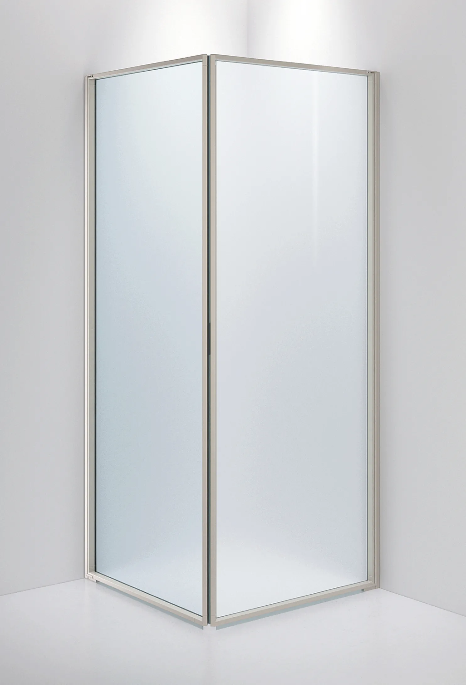 Suihkunurkka INR Edge 12, 90x90cm, huurrelasi, eri profiileja