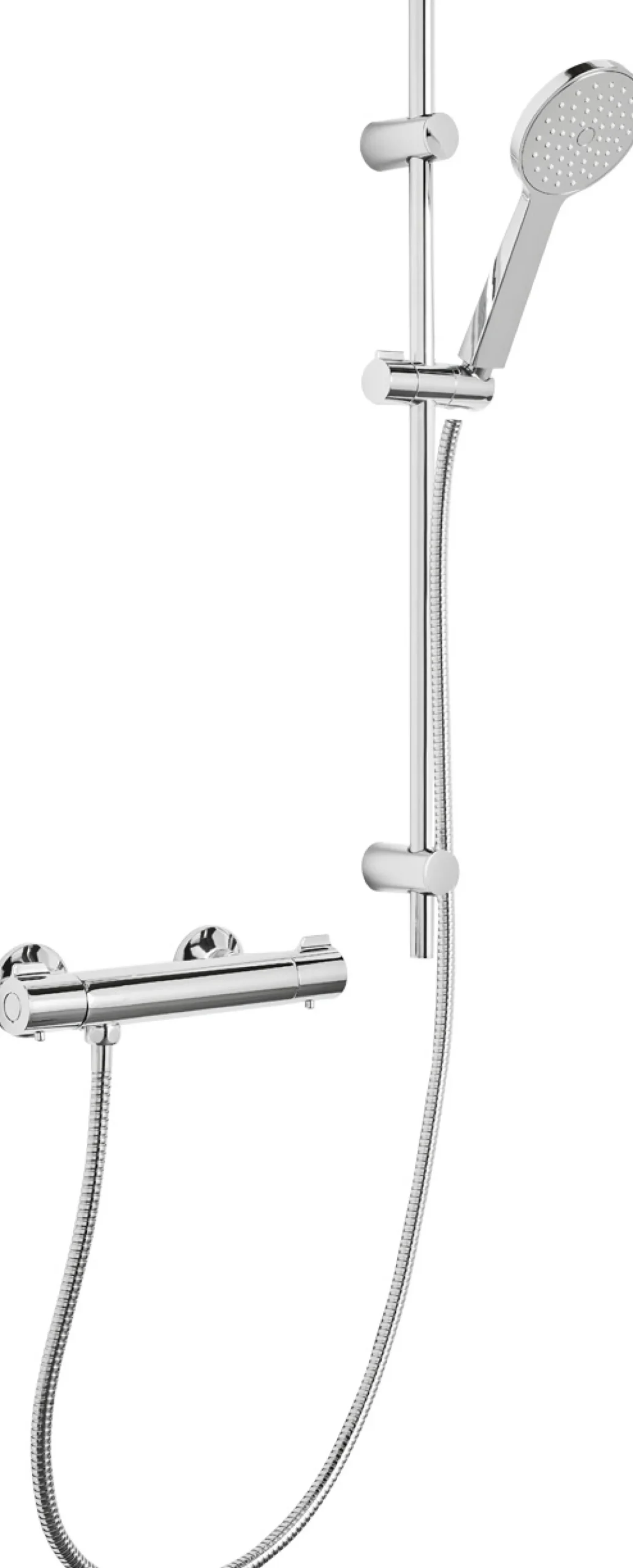 Suihkusetti Hafa Gaia, termostaattihanalla, vettä säästävä, Smartmix-suihkuhanalla, cc150, matta kromi
