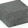 Suojatiekivi Rudus Kartanonoppa 80 138x138x80 mm sileä musta