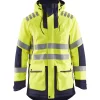 Talviparka Blåkläder 4469 Evolution Highvis huomiokeltainen/sininen