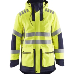 Talviparka Blåkläder 4469 Evolution Highvis huomiokeltainen/sininen
