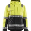 Talvitakki Blåkläder 4870 Highvis huomiokeltainen/musta