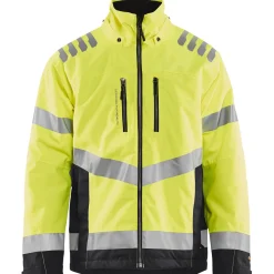Talvitakki Blåkläder 4780 Highvis huomiokeltainen/musta