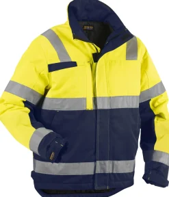 Talvitakki Blåkläder 4862 Highvis keltainen/mariininsininen