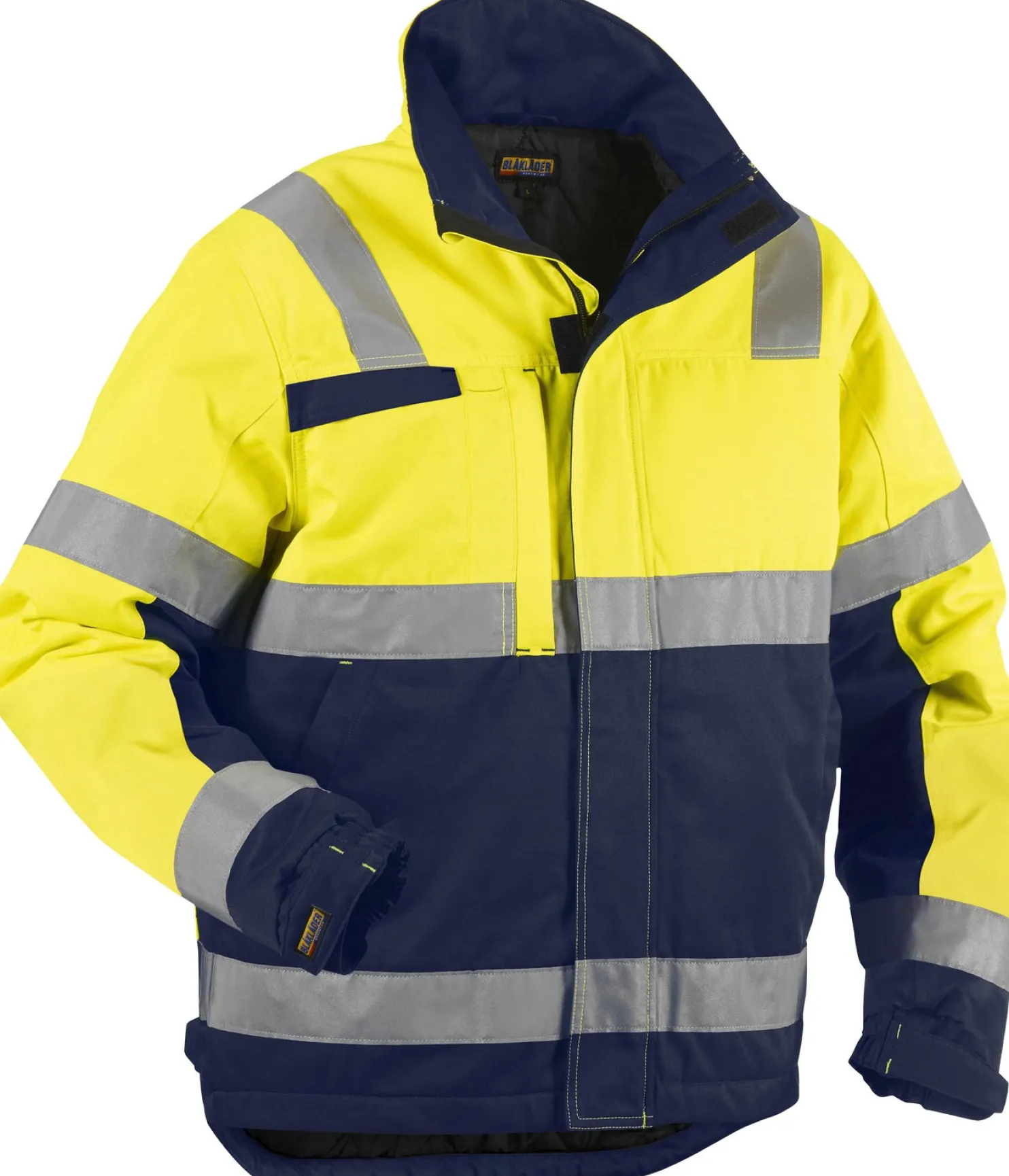 Talvitakki Blåkläder 4862 Highvis keltainen/mariininsininen