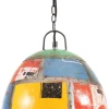 Teollistyylinen riippuvalaisin 25w monivärinen 31 cm e27