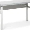 Teollisuuspöytä Sovella HEVI, 1500x630 mm, teräs, harmaa