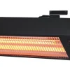 Terassilämmitin Emax Heating, kvartsi, hiilikuituputkella, 1400W, mattamusta