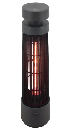 Terassilämmitin HEAT1 Eco High-line Cone pöydän alle 1200W musta