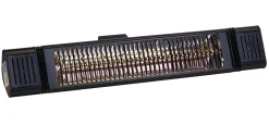 Terassilämmitin HEAT1 Eco Plus-line 2000W kaukosäädin musta