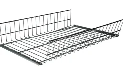Teräslankakori Sovella 600x400 mm musta