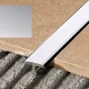 T-peitelista Progress Profiles Procover 2,7m 10mm kromi