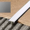 T-peitelista Progress Profiles Procover 2,7m 10mm anodisoitu hopea