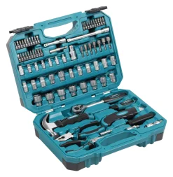 Työkalu- ja tarvikesarja Makita E-10899 76 osaa