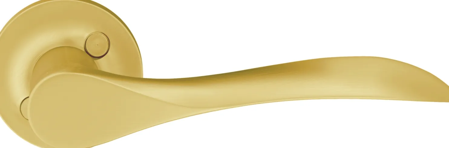 Ulko-ovenpainike Beslagsboden Design B154PM, harjattu messinki PVD