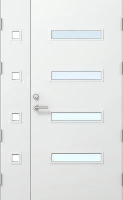 Ulko-ovi Kaskipuu FE3 Thermo mittatilausovi + levike VLA1/VLK1 Thermo M4