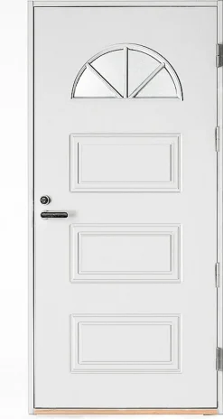 Ulko-ovi Kaskipuu UOL3 1.0 10x21 karmi 115 mm valkoinen