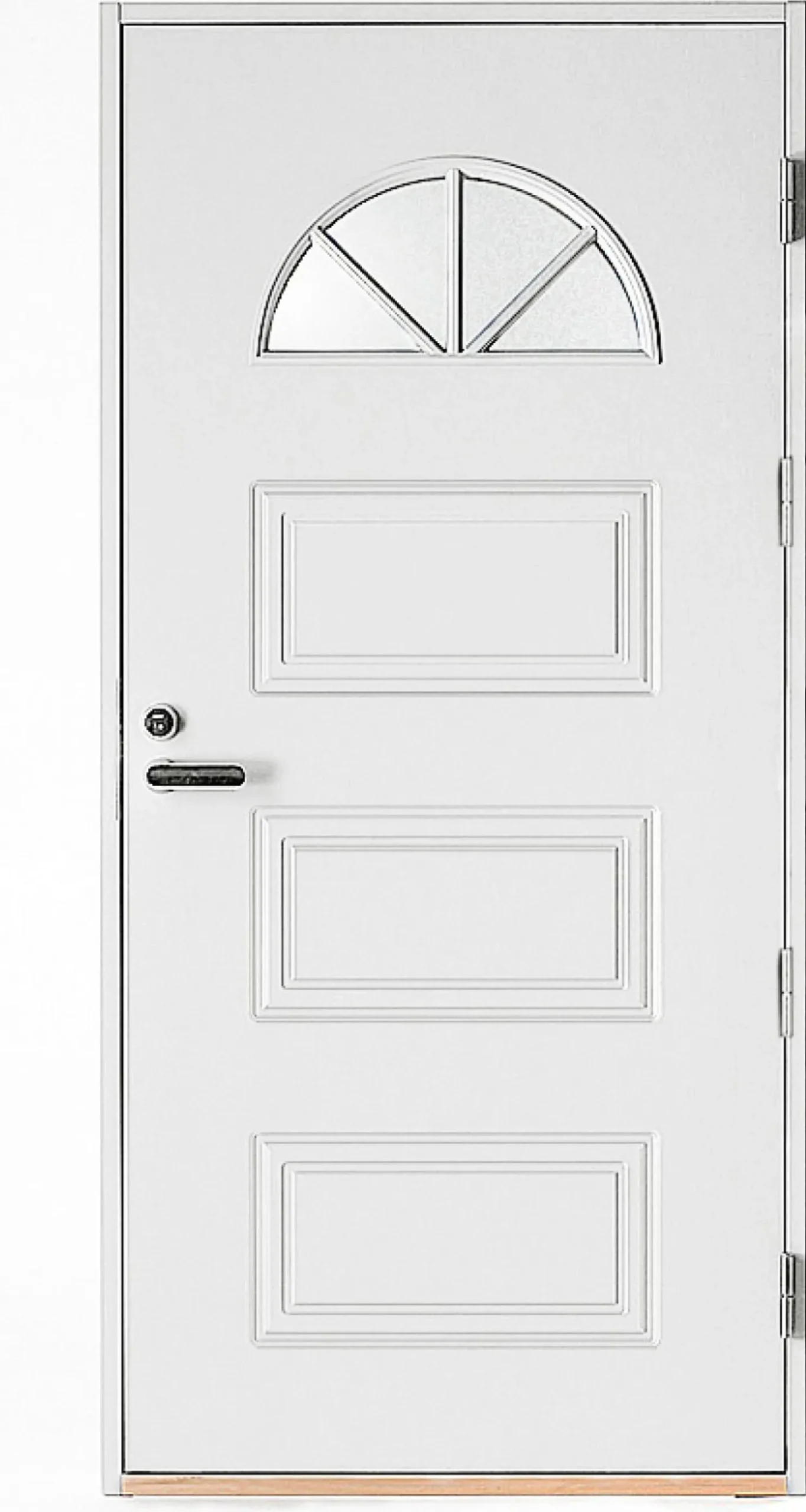 Ulko-ovi Kaskipuu UOL3 1.0 10x21 karmi 115 mm valkoinen