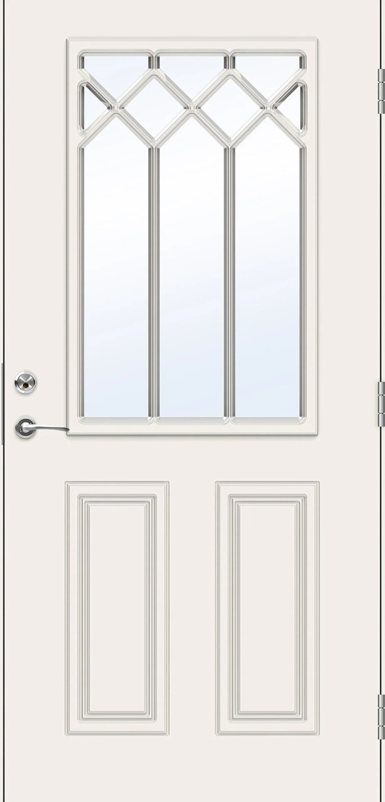 Ulko-ovi Swedoor Advance Corelli, 9-10x21, karmi 105mm