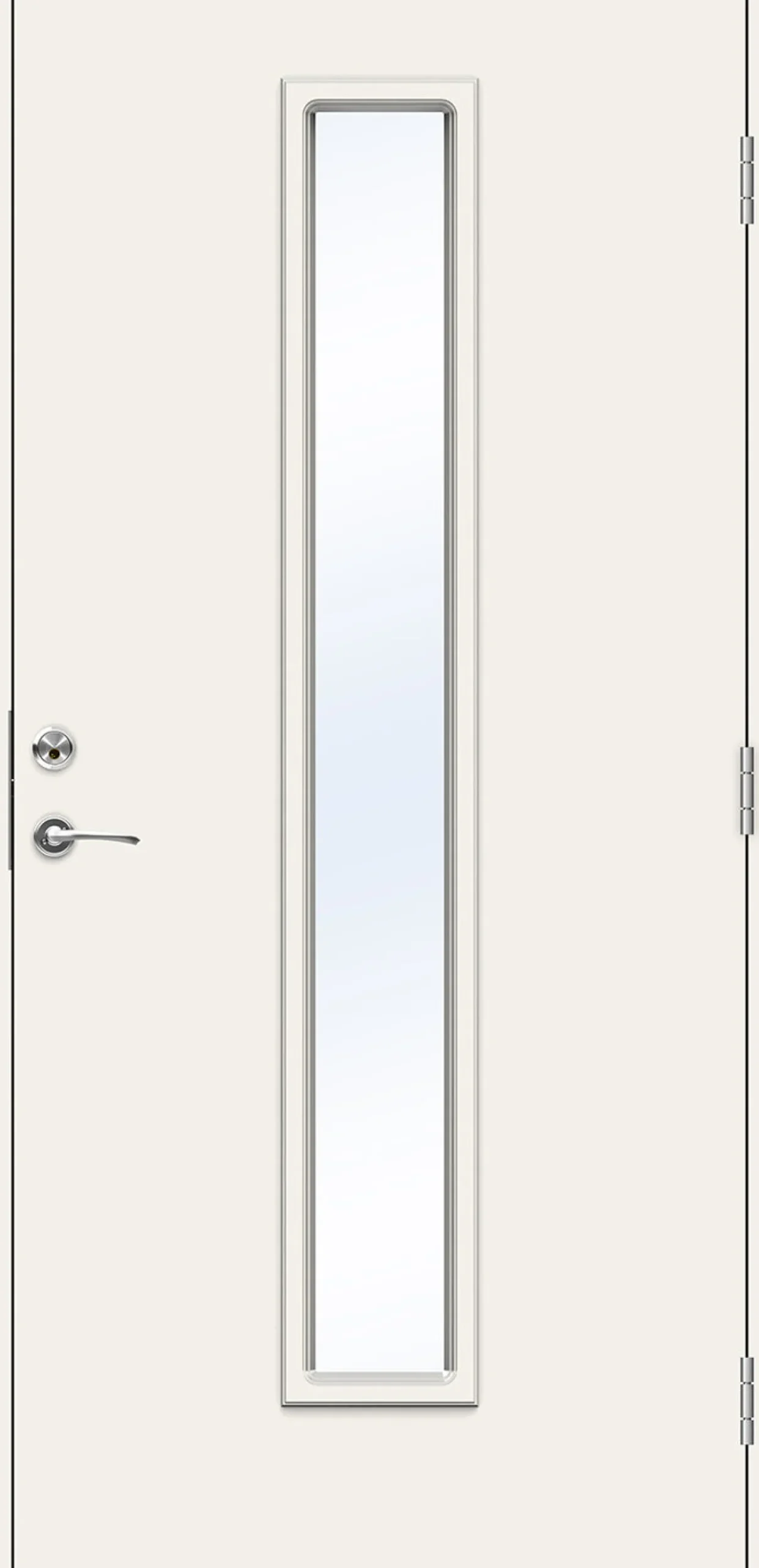 Ulko-ovi Swedoor Advance Narvik, 9-10x21, karmi 105mm