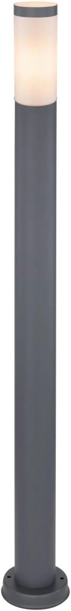 Ulkopylväsvalaisin Globo Boston IP44 110 cm antrasiitti