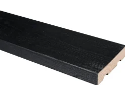 Ulkoverhouslauta JR-Wood, pintamaalattu, musta, RR33/RAL 9005, eri vaihtoehtoja