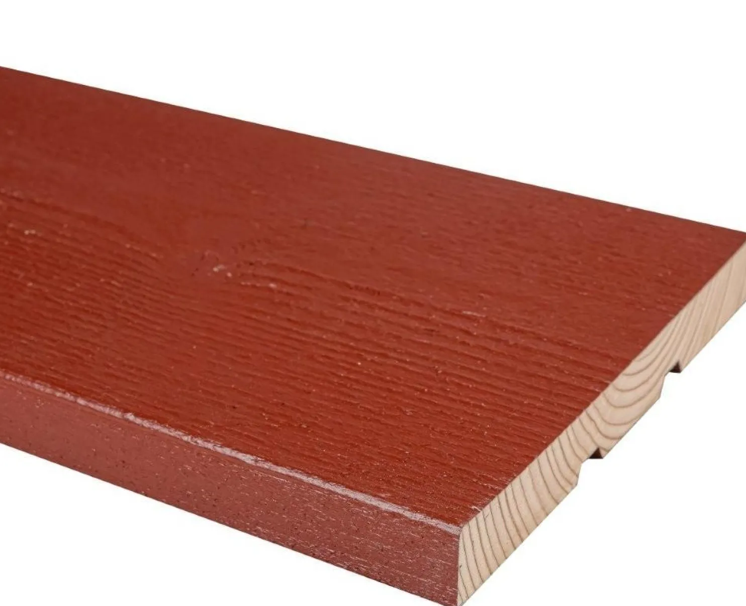 Ulkoverhouslauta JR-Wood, pintamaalattu, punainen, RR29, eri vaihtoehtoja