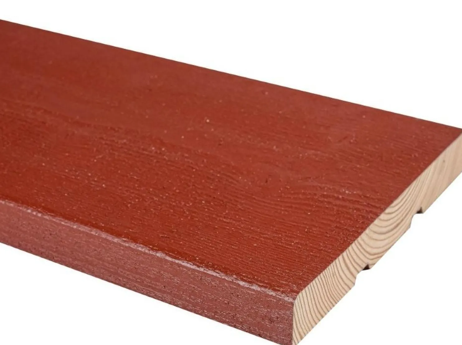 Ulkoverhouslauta JR-Wood, pintamaalattu, punainen, RR29, eri vaihtoehtoja