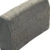 Upotettava reunakivi Rudus J55 kaarre R3000 kovera 500x110x300 mm sileä harmaa