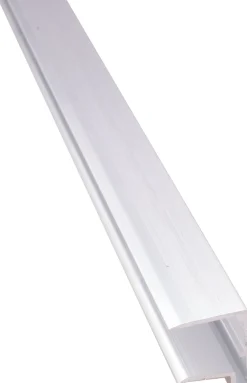 U-päätelista Keraplast 10mm, alumiini, määrämittainen
