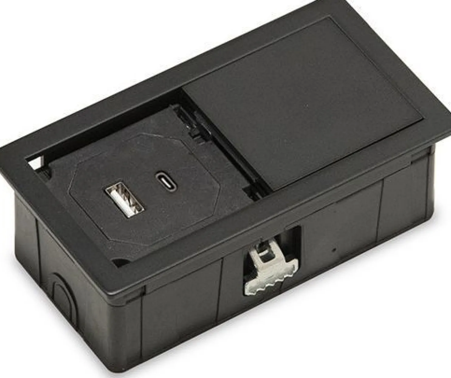 USB-pistorasia Limente MONO-1, eri värejä