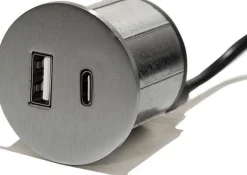 USB-pistorasia Limente PICK-1, pyöreä, eri värejä