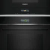 Uuni ja mikroaaltouuni Siemens HB772A1B1-BF722L1B1 iQ700, musta