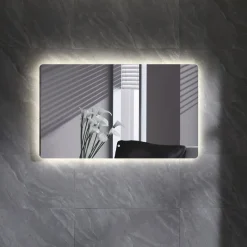 Valopeili Bathlife Tindra 1200x700 mm hipaisukytkimellä