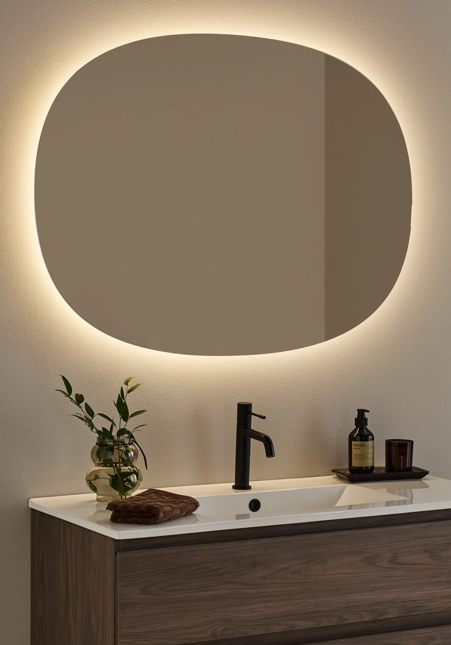 Valopeili Hafa Ellipse, 1000x750 mm